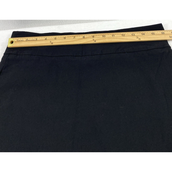 Rafaella Skort Womens Large Black Knit Skirt Golf Tennis Pickleball - Picture 4 of 10